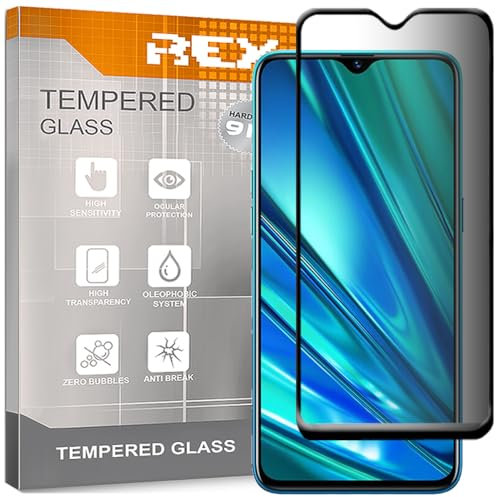 Protector de Pantalla Antiespía para OPPO REALME 5 Pro - REALME X2 - REALME XT, Cristal Vidrio Templado Premium
