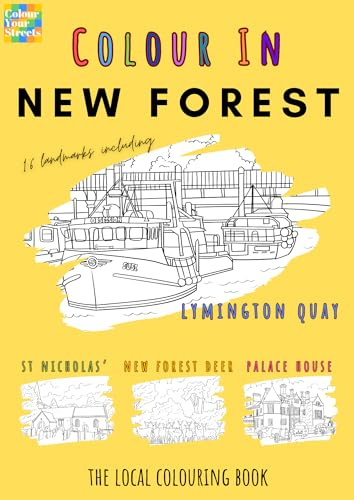 New Forest Colouring Book (A4)