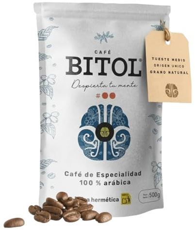 BITOL #2 Natuurlijke Specialty Koffiebonen | 100% Single Origin Arabica, Antigua Guatemala | Gourmet, Tonen van Chocolade, Karamel en Noten, Frisse Zuurheid | 500 g
