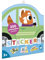 Janod -200 Gummibärchen - Sticker Sticker - Thema Fahrzeuge - Ab 3 Jahren - Kreative Freizeitbeschäftigungen für Kinder - Lernen für Feinmotorik und Konzentration - J09196, Garten