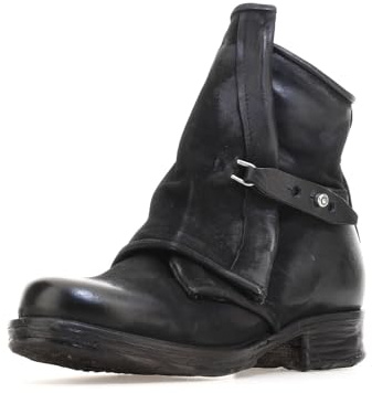 A.S.98 SAINTEC VAIN Stivaletti pelle donna nero
