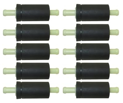 kit carburatore filtro benzina Filtro carburante adatto per fuoribordo Yamaha F30 F40 F50 F60 F70 F75 F90 F115 6C5-24251-00-00 Sostituisce il codice Sierra 18-79983(10pcs)