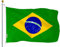 G128 Brasilien (brasilianische) Flagge | 3x5 Fuß | Gedruckte lebendige Farben, Messingösen, Qualitätspolyester