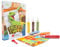 Sabbiarelli Sand-it For Fun Kit DinoSand Dinosaurier - Kreativ Bastelset: bemale die Dinosaurier mit Sand, Sandbilder für Kinder ab 5+