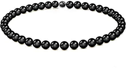 McPearl Original Perlenkette, Perlencollier mit Magnetschließe. Top Qualität aus Deutschland. (50, 8.0mm)