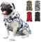 Etechydra Winter Hundejacke with Abnehmbarem Hut, Hundemantel Wasserdicht Reflektierend Hund Mantel Warme Hoodie Fleece Welpenmantel, Jacken für Kleine Mittlerer Große Hunde, Weiß, XS
