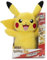 Pokémon PKW2365-28cm Deluxe Featured Plüsch - Pikachu, offizielles Plüsch mit Bewegungen, Licht und Sound