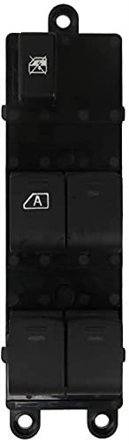 JKSM Interruptor Mando Elevalunas para Nissan para Qashqai J10/JJ10 Botón del Interruptor Control Ventana Eléctrica Delantera Izquierda 25401-EB30B. Botonera Elevaluna
