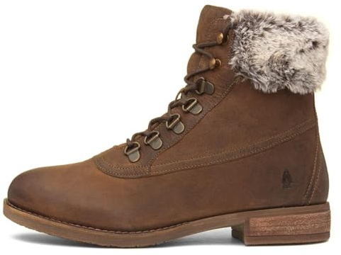 Hush Puppies Damen Effie Mode-Stiefel, braun, 39 EU