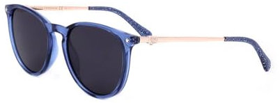 CHIARA FERRAGNI CF 1005/S Brille, Blue, 53 für Damen, blau, 66
