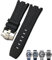 DAIKMZ Weiches FKM Fluoro Gummi-Armband, 28 mm, für AP-Armband, Audemars, Piguet, Royal Oak, Offshore, Tauchen, wasserdicht, Sportuhr, 28x24mm, Achat