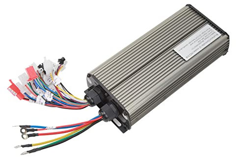 SPYMINNPOO Controller Bici Elettrica, 48V 60V 64V 72V 2000W 18 Tubo Controller Motore Brushless Bici Elettrica in Lega di Alluminio per Scooter Bicicletta Elettrica