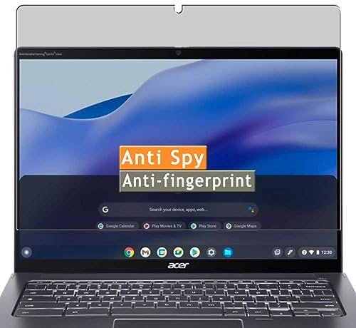 Vaxson Anti Spy Schutzfolie kompatibel mit Acer Chromebook Enterprise Spin 714 CP714-1WN 14 Laptopfolien Displayschutzfolie ( nicht Panzer Schutz Glas folie SchutzGlas nicht PanzerGlas )