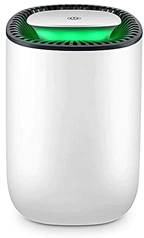 Deshumidificador portátil silencioso, absorbentes, mini secador de aire, máquina purificadora eléctrica para el hogar (Onecolor 15 * 15 * 23 cm)