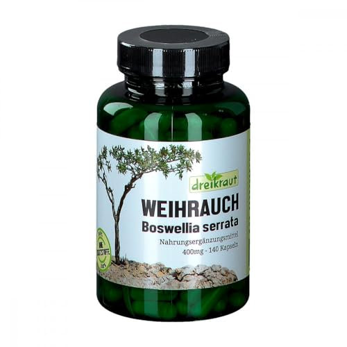 Weihrauch Extrakt Boswellia serrata 65% 400mg Kapseln 140 stk
