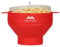 The Original Mindful Design - Cuenco de silicona para palomitas de maíz para microondas, sin BPA y apto para lavavajillas (rojo)