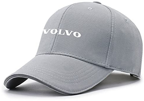 ZILUXI Basecap Herren V.o.l.v.o, Unisex Vintage Verstellbar Baseball-Mütze, Sonnenschutz Trucker Cap für Männer Frauen-Grey||One Size