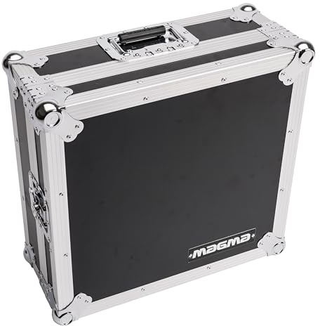 Magma Mixer Case Euphonia, Silber/Chrom, 19.7″ x 18.9″ x 8.3″, Mixer-Koffer