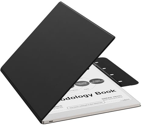 MoKo Case for Remarkable Paper Pro 2024 11.8, Lightweight Ultra-Thin Magnetic Case with Wide Pen Protective Clasp, Auto Sleep/Wake for Remarkable Pro 11.8, Black