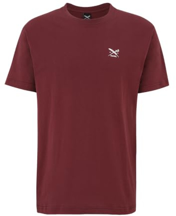 IRIEDAILY Herren Baumwoll Sommer T-Shirt - Chestflag Tee
