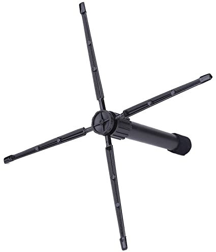 Tragbarer Flötenständer, Leichte Metallklarinette Flöten -Oboe -Ständer, Tragbares 4 -Fuß -Support -Zubehör für Klarinette, Flöte, Oboe