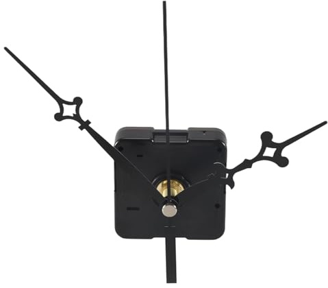 Rtxbvg 1 x Ersatz-Wanduhr, Reparaturteile, DIY, Handbewegungsmechanismus, Quarzuhrwerk, mit Händen und Zubehör-Set