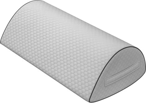 pozico Oreiller Genou pour Dormeur Latéral – Coussin Ergonomique Mémoire de Forme – Coussin de Positionnement pour Genou, Dos & Hanche – avec Housse Lavable et Poignée