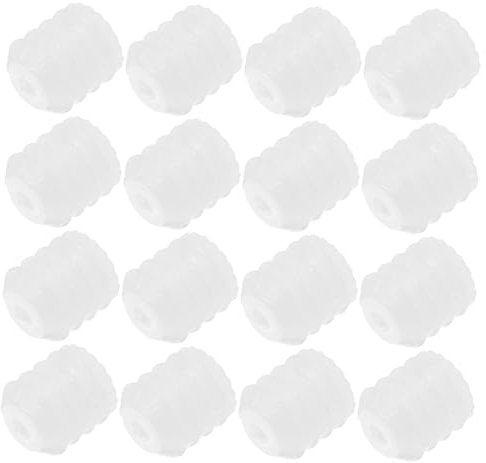 Amosfun 150pcs Plastic Dowel Inserts for Furniture Cabinet Door Hinge Dowel Thread Inserts Plastic Hinge Connectors for Assembly