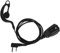 Mtlavishness 2Pin Plug K Head Headset Large PTT Walkie Talkie Earphone Radio Headphone Comfortable Wear for Secure Discrete Communication in Police Army Night Clubs Bars and More