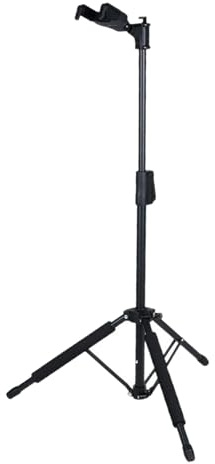 TTETTZ Trípode para guitarra, soporte de suelo, plegable y ajustable, ideal para instrumentos de cuerda.