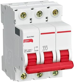 Disjoncteur miniature DZ47v Type C 3P 20A | Disjoncteur miniature DZ47V3C20