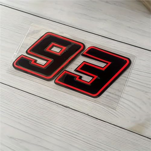 HAfgDJ Set Di 93 Adesivi Impermeabili Per Casco, Moto, Auto E Altro.