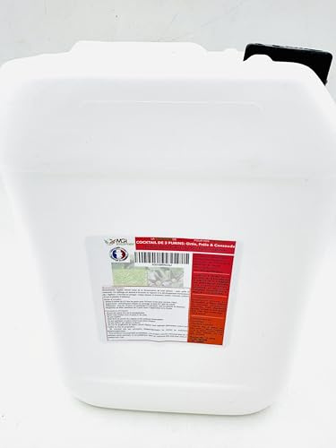 Cocktail de 3 Purins Ortie, Prêle, Consoude- Biostimulant 100% Naturel- Préparation Naturelle Peu Préoccupante- Potager, Verger, Plantes d'Ornement, Rosiers- France– 10L pour 200L prêt à l’Emploi