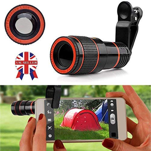 Universal Mobile Phone Camera Zoom Lens Kit Clip on