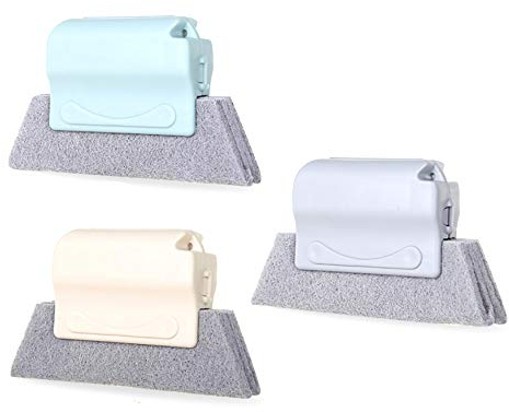 3Pcs Fensterrillen ReinigungsbüRste Magische ReinigungsbüRste FensterreinigungsbüRste