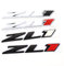 CarWorld Auto Brief Logo, ZL1 Metall Auto Aufkleber Emblem Abzeichen Kofferraum Abziehbilder, Für Chevrolet Camaro ZL1 Colorado Z71 Off Road 4X4 Sierra GMC Suburban Aufkleber