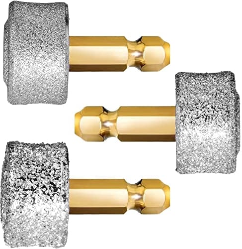 LuckyTail - Dog Nail Grinder - Regular, Hard & Soft Replacement Head - Small & Large Dogs - Premium Quality - Diamond Tip Drill Bit - Professional Dog Nail Trimmers - Grooming Kit - 3 Pack