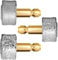 LuckyTail - Dog Nail Grinder - Regular, Hard & Soft Replacement Head - Small & Large Dogs - Premium Quality - Diamond Tip Drill Bit - Professional Dog Nail Trimmers - Grooming Kit - 3 Pack