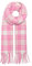 ONLLIMA LIFE CHECK FRILL SCARF CC