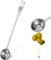 Olive Spoon Stainless Steel Pickle Spoon with Drain Hole Slotted Cooking Spoons Jar Serving Tools for Olive Pickle Onion Cherry Jar