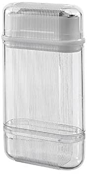 IKAAR Pelapatate in acciaio inox con contenitore, manuale di patate, cetriolo, carota, frutta e verdura, pelapatate per sbucciare velocemente il bianco