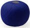 ENGLISH HOME Pouf Hocker, Rund Sitzpouf, Sitzhocker, Sitzpuff, Fußhocker, Strick Puff Hocker für Wohnzimmer, Schlafzimmer, Strickhocker Pouf, 37 x 50 cm, Blau