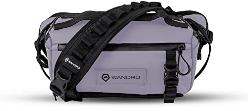 WANDRD Rogue Sling F6-79E5-FE1T 6L Tasche – leichte, wetterbeständige Kamera & Alltag One Strap Sling Bag mit Laptopfach, Uyuni Lila, (6L) UK, Kuriertasche