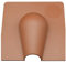 External Brick Burst Buster Plate - Cable Wall Entry Tidy Cover Satellite Coaxial Aerial (2, Brown)