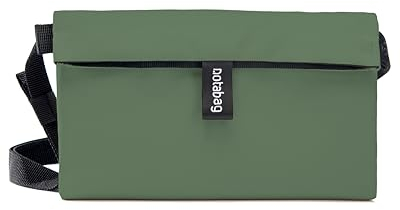 Notabag Crossbody Tasche (Fern Green) – Vielseitige Tragetasche, Handtasche & Umhängetasche – Innovatives Design aus recycelten Materialien – Handgefertigte Umhängetasche Damen