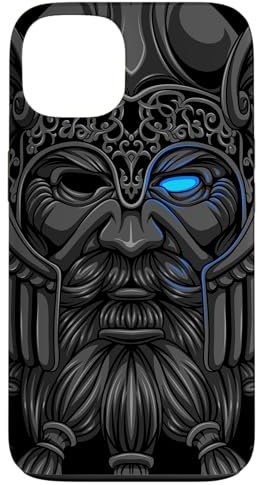 Hülle für iPhone 13 Göttervater Odin - Wikinger Rabengott - Nordischer Gott