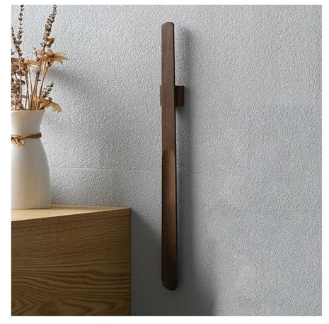WaLdor Chausse-Pieds Chausse-Pied magnétique à Long Manche en Bois de 55CM, cuillère à Chaussure Longue for Chaussures, Support Plus Facile Lève-Chaussures (Color : C)