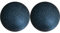 2 Stück Massageball,Faszienball Durchmesser 6cm Schwarz,Massagebälle für Rücken Beine Füße Hände. Lacrosse Ball zur Selbstmassage und zur Triggerpunkttherapie geeignet