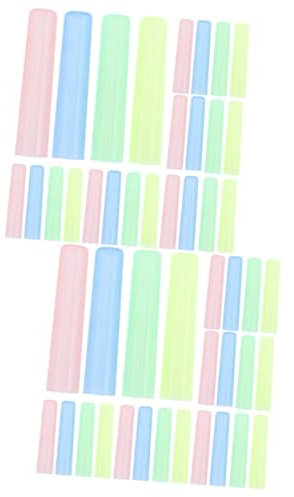 CAXUSD 200 Stk Bleistiftkappe Stiftspitzen-Schutzkappen Schreibwaren-Zubehör Bleistiftverlängerungshalter Stiftschutzhüllen Tipp Bleistiftabdeckung Bleistiftspitzenschutz aus Kunststoff