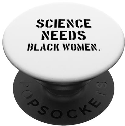 Wissenschaft braucht schwarze Frauen STEM PopSockets mit austauschbarem PopGrip